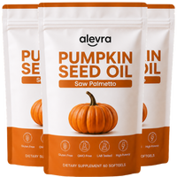 Alevra Pumpkin Seed Oil & Saw Palmetto 3000mg